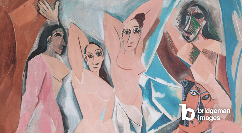Pablo Picasso, 'Les Demoiselles d'Avignon : an example of cubism art