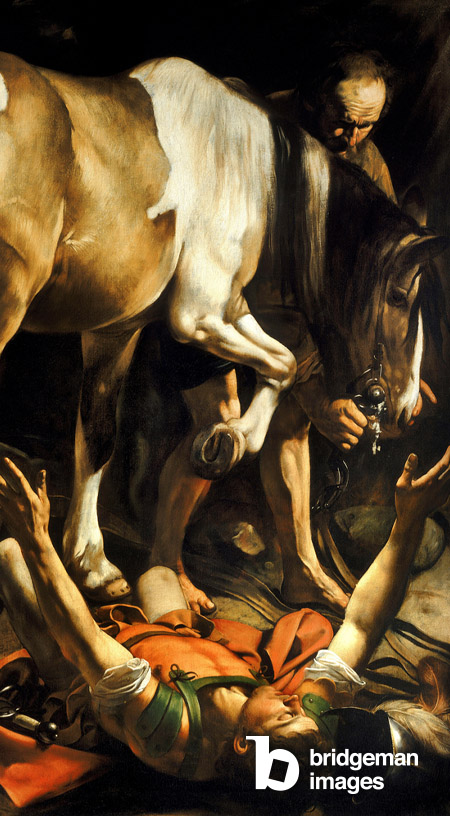 La conversion de saint Paul  an example of Art Baroque 